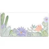 Podkładki na biurko - Podkładka na biurko z nadrukiem Pole kaktusów 120x60 cm - miniaturka - grafika 1