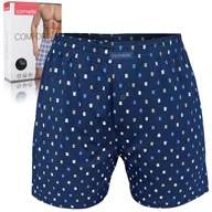 Majtki męskie - Cornette Bokserki Luźne Męskie Comfort Bawełniane 002/300 Rozmiar XXL - miniaturka - grafika 1