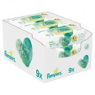 Chusteczki nawilżane - PAMPERS Chusteczki Pure Coconut 9 x 42 sztuki - miniaturka - grafika 1