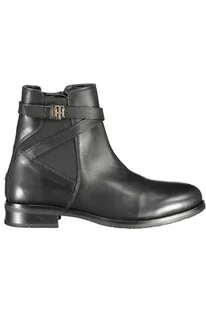 TOMMY HILFIGER CZARNE OBUWIE DAMSKIE - Sneakersy damskie - miniaturka - grafika 1