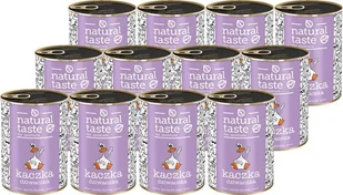 Dolina Noteci Natural Taste z kaczką 12x400g - Mokra karma dla kotów - miniaturka - grafika 1