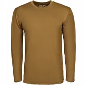 Pozostała odzież narciarska - Koszulka Termoaktywna Męska Długi Rękaw 101Inc Tactical Quickdry Coyote S - miniaturka - grafika 1