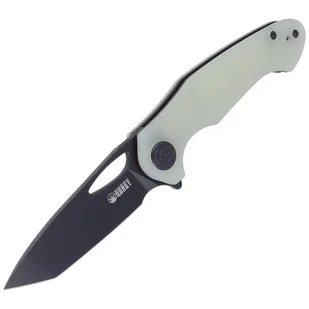 Nóż składany Kubey Dugu T/E Jade G10, Dark Stonewashed 14C28N (KU159E) - Noże - miniaturka - grafika 6