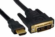 Kable - MicroConnect Kabel DVI-D HDMI 3 Czarny HDM191813 - miniaturka - grafika 1