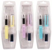 Pióra wieczne - CRESCO Pióro wieczne Go Pen Pastel + 2 naboje - miniaturka - grafika 1