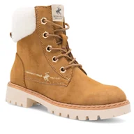 Buty dla dziewczynek - Botki Beverly Hills Polo Club CS6135-02 Brązowy - miniaturka - grafika 1