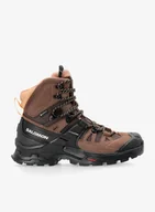 Buty trekkingowe damskie - Buty turystyczne damskie Salomon Quest 4 GTX - shopping/black/cork - miniaturka - grafika 1