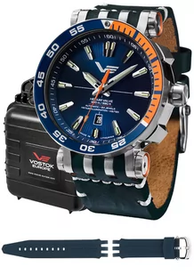 Zegarek Zegarek Vostok Europe NH35A-575A715 Energia Rocket Automatic Multifunctional - Zegarki męskie - miniaturka - grafika 1