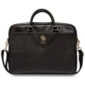 Torby na laptopy - Guess Triangle 4G Computer Bag - Torba na notebooka 15" / 16" (czarny) - miniaturka - grafika 1