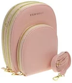 Portfele - TOREBKA NA TELEFON kopertówka portfel T-12 róż - miniaturka - grafika 1