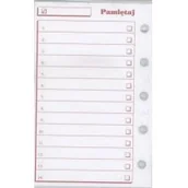 Artykuły biurowe - Antra Wkład do organizera M Pamiętaj ANTRA - miniaturka - grafika 1