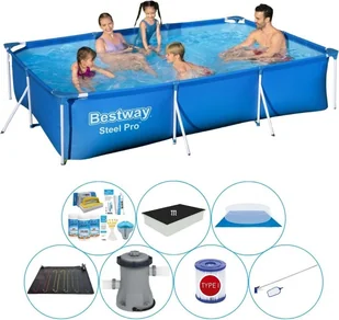 Zestaw basenowy - Bestway Fast Set 300x201x66 cm okrągły - Baseny ogrodowe Zestaw basenowy - Bestway Fast Set 300x201x66 cm okrągły - Baseny ogrodowe - miniaturka - grafika 1