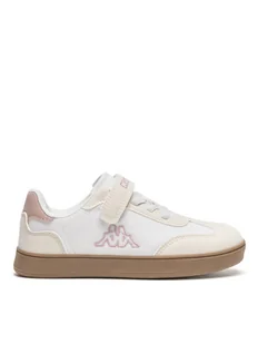 Kappa Sneakersy NF214809(DZ) Biały - Buty dla dziewczynek - miniaturka - grafika 1