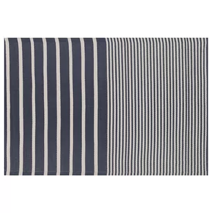 Beliani Dywan zewnętrzny 120 x 180 cm ciemnoniebieski HALDIA - Dywany zewnętrzne - miniaturka - grafika 1