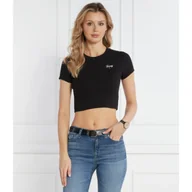 Koszulki i topy damskie - Tommy Jeans T-shirt | Cropped Fit - miniaturka - grafika 1