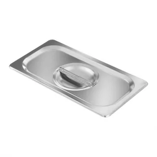Royal Catering Pokrywka na pojemnik gastronomiczny - GN 1/3 - stal nierdzewna RCGN-1/3-LID-1 RCGN-1/3-LID-1 - Pojemniki i kosze gastronomiczne - miniaturka - grafika 1
