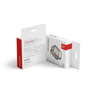 Crong Hybrid Watch Case - Etui ze szkłem Apple Watch 40mm (Starlight) - Akcesoria do smartwatchy - miniaturka - grafika 4