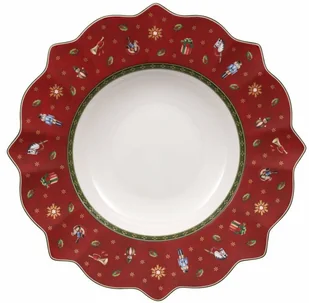 Villeroy & Boch Toy's Delight Talerz głęboki czerwony średnica: 26 cm (14-8585-2700) - Talerze - miniaturka - grafika 3