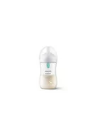 Butelki dla niemowląt - Avent Philips Butelka Natural z nakładką AirFree 260ml Gwiazdki - miniaturka - grafika 1