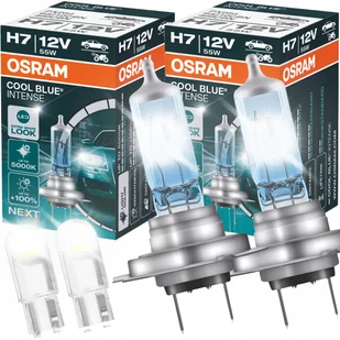 Żarówki H7 Osram Cool Blue Intense Next Gen +W5W - Żarówki samochodowe - miniaturka - grafika 1