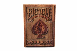 Karty Bicycle Wood Deck - Gry karciane - miniaturka - grafika 1