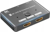 Rozgałęźniki - Spreest ROZDZIELACZ HDMI2.1 SWITCH PRZEŁĄCZNIK 8K SPLITTER - miniaturka - grafika 1