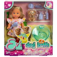 Lalki dla dziewczynek - Lalka SIMBA Evi Love Kąpiel Pieska 105733738 - miniaturka - grafika 1