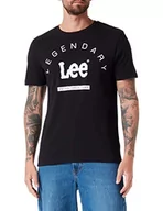 Koszulki męskie - Lee Legendary T-shirt męski, czarny, XL - miniaturka - grafika 1