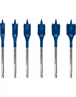 Bosch Powertools SELFCUT flat milling drill bit 6 pieces 13-25 - 2608900333 EXPERT RANGE - Wiertła - miniaturka - grafika 1