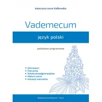 Aksjomat Piotr Nodzyński Vademecum język polski 2015 postawa programowa - Pomoce naukowe - miniaturka - grafika 1