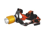 Oświetlenie warsztatowe - LTC Latarka czołowa LED z ładowarkami LTC LL48 pomarańczowa - miniaturka - grafika 1