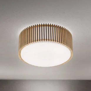 ORION Lampa sufitowa Tarta, możliwość ściemniania, jasne drewno, salon / jadalnia, drewno - Lampy sufitowe - miniaturka - grafika 1