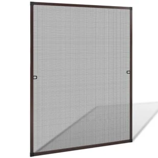vidaXL vidaXL Brązowa moskitiera przeciw insektom 100 x 120 cm - Moskitiery - miniaturka - grafika 1