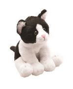 Maskotki i pluszaki - Russell Czarno Biały Kot Siedzący 13 cm - miniaturka - grafika 1