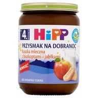 Kaszki dla dzieci - Hipp PRZYSMAK NA DOBRANOC KASZKA MLECZNA Z BISZKOPTAMI I JABŁKAMI HIPP BIO 190 G 25889577 - miniaturka - grafika 1
