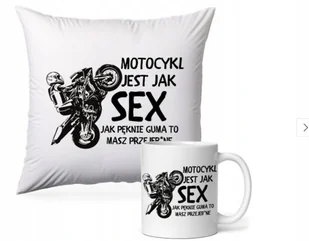 ZESTAW PODUSZKA + KUBEK Prezent DLA MOTOCYKLISTY MOTOR + IMIĘ #12 - Gadżety dla niej i dla niego ZESTAW PODUSZKA + KUBEK Prezent DLA MOTOCYKLISTY MOTOR + IMIĘ #12 - Gadżety dla niej i dla niego - miniaturka - grafika 1