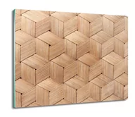 Deski do krojenia - osłona na indukcję ze szkła Bambus tekstura 60x52, ArtprintCave - miniaturka - grafika 1