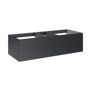 Szafka łazienkowa pod umywalkę Elita Soho 120 cm czarny mat RE081204047160 - Szafki łazienkowe - miniaturka - grafika 1