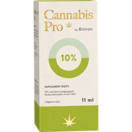 Suplementy naturalne - Boiron Cannabis Pro 10%, olej z konopi, 11 ml - miniaturka - grafika 1