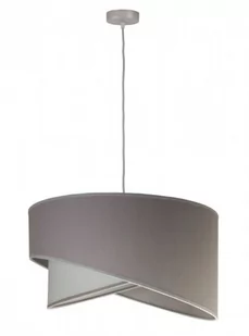 DUOLLA Lampa wisząca Cello, szara/jasnoszara - Lampy sufitowe - miniaturka - grafika 1