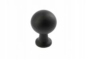Gałka meblowa Nord 23 mm czarny matowy GTV - Klamki - miniaturka - grafika 1