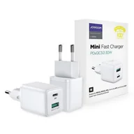 Ładowarki do telefonów - JOYROOM Ładowarka sieciowa JOYROOM L-QP303 Biały - miniaturka - grafika 1