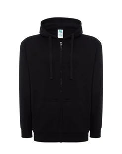 Bluza dresowa na zamek z kapturem męska czarna roz.XXL - Bluzy męskie - miniaturka - grafika 1