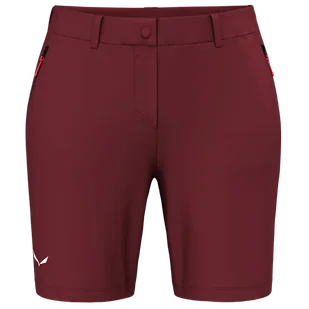 Salewa PUEZ TALVENA DST SHORTS W syrah 38/M - Spodnie sportowe damskie - miniaturka - grafika 1