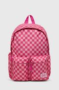 Plecaki szkolne i tornistry - United Colors of Benetton plecak dziecięcy kolor różowy duży wzorzysty - miniaturka - grafika 1