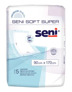 Seni Podkłady higieniczne Soft 90x170cm 5szt. - Higiena osób starszych i niepełnosprawnych - miniaturka - grafika 1
