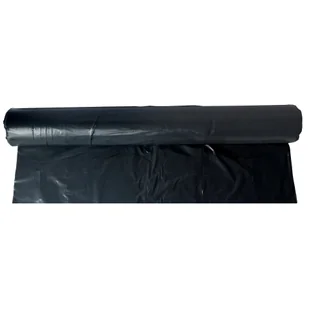 Folia budowlana 100 m2 czarna 4x25 m, 0.15 mm - Folie budowlane - miniaturka - grafika 1