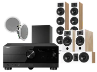 Kino domowe - Yamaha RX-A8A (czarny) + Diva 6 + 3 + 7 (dąb) + RD 280 + Basso 880 - miniaturka - grafika 1