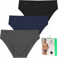 Majtki męskie - Bambusowe SLIPY MĘSKIE Majtki SLIPKI Premium MORAJ r. 3XL - miniaturka - grafika 1