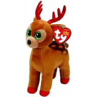Maskotki i pluszaki - Ty Inc. Beanie Boos Tinsel - Brązowy renifer 15cm - miniaturka - grafika 1